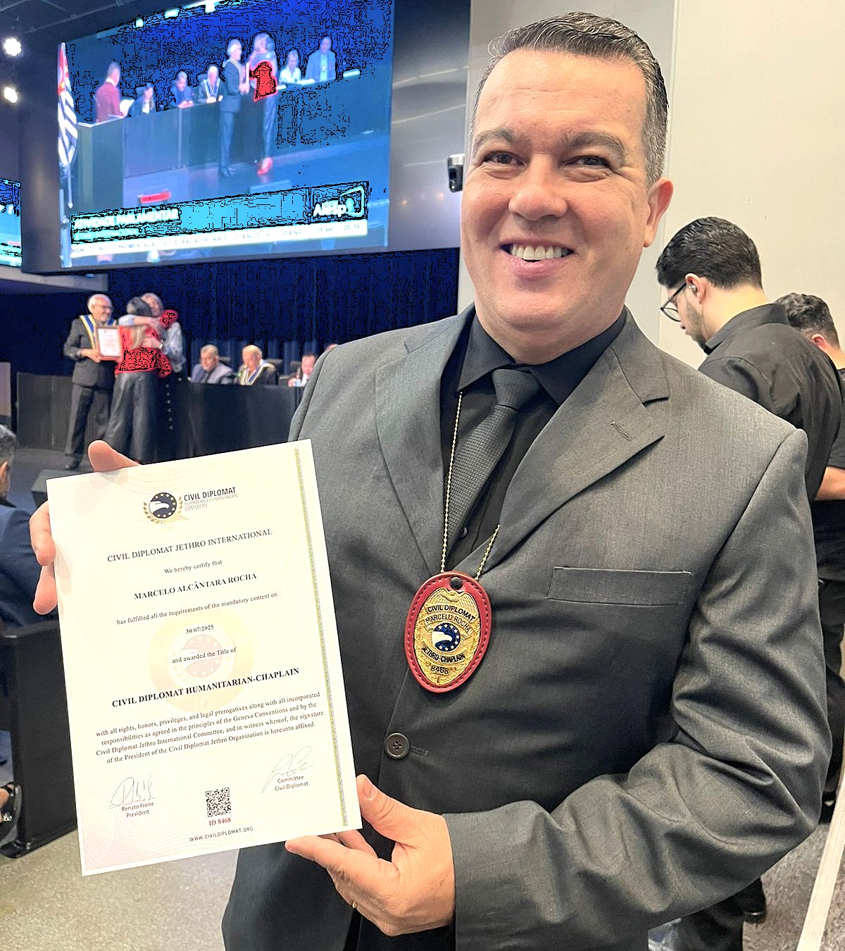 » Chef Marcelo Rocha é homenageado com o título de diplomata civil ...